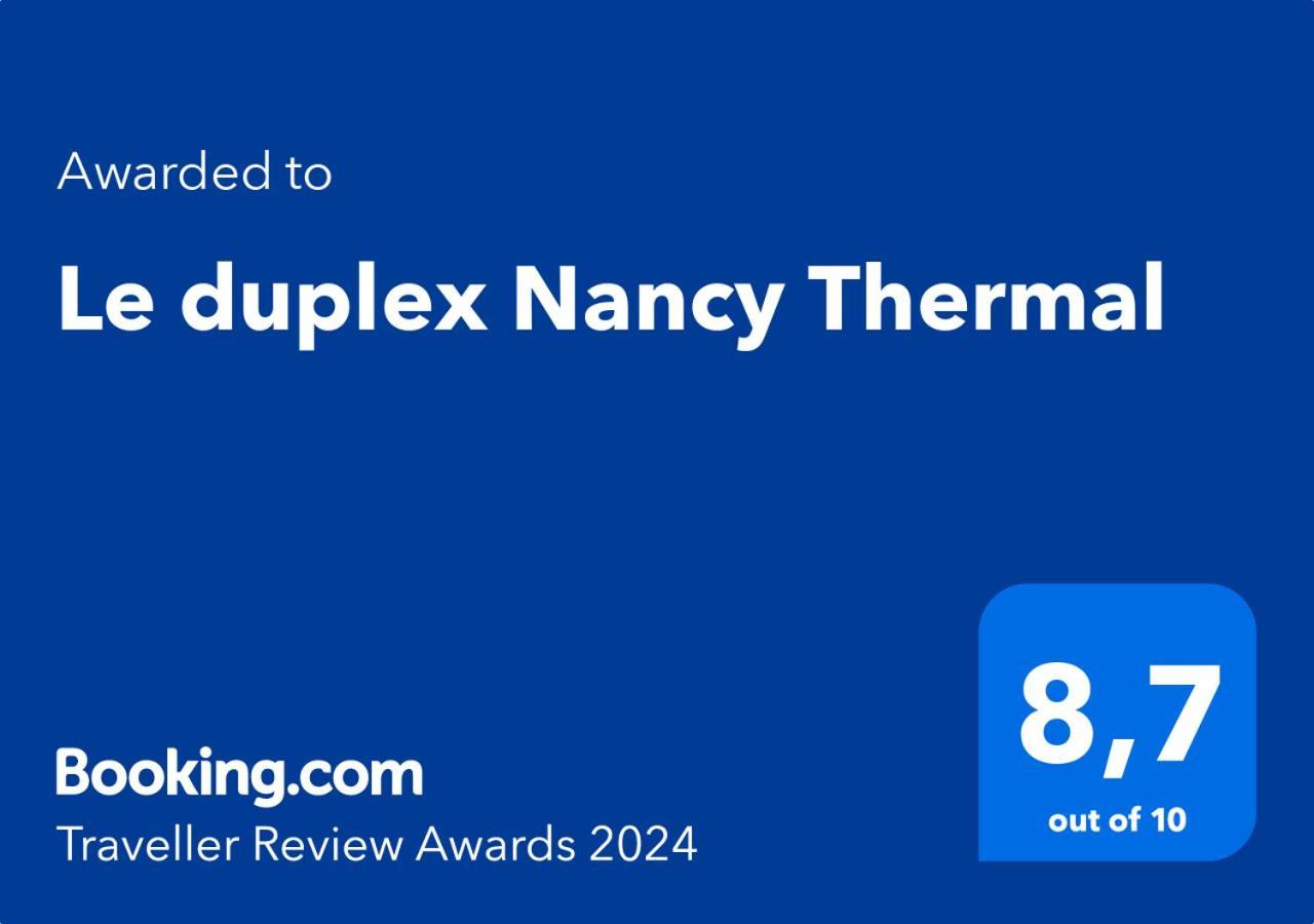 Le Duplex Nancy Thermal Екстериор снимка